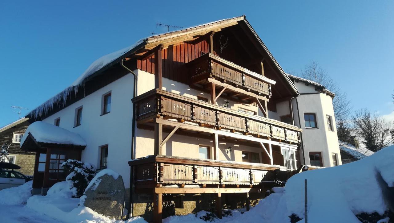 Haus Haidweg - Ferienwohnungen In Haidmuehle Im Dreilaendereck De-Cz-At المظهر الخارجي الصورة